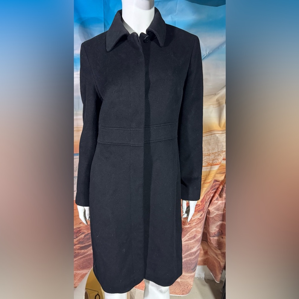Ann Taylor Wool, Angora, Cashmere Dress Coat - Picture 3 of 10